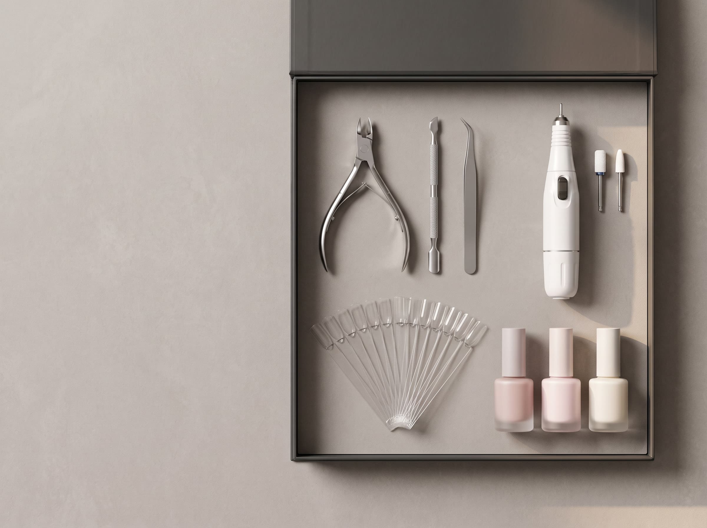 Professional manicure starter kit for the basic course in Warsaw